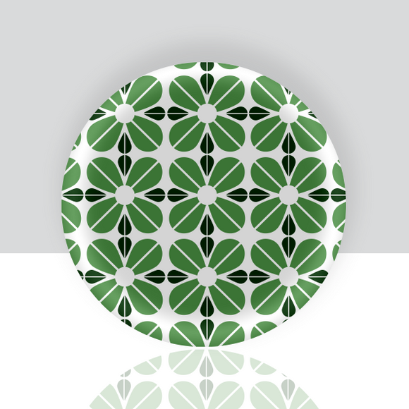 Minifat - Mønster grønn (11Ø)