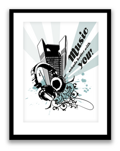 Print: Music sounds better with you!