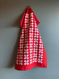 Kjøkkenhåndkle Rød retro blomst