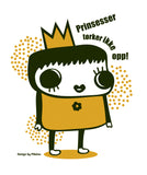 Prinsesser GUL - Klut 2 pk.