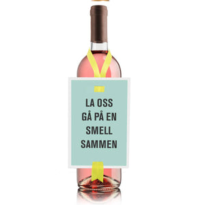 La oss gå på en smell sammen - Vinkort